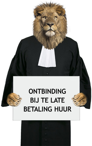 geen huurachterstand wel ontbinding bij te late betaling huur
